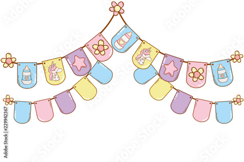 Baby pennants party