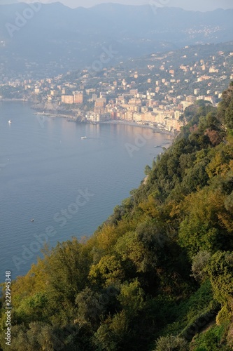 paesaggio mare citta' acqua cielo veduta azzurro natura
