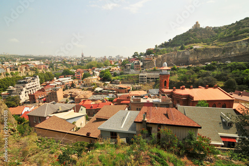 Tbilisi - the capital and the largest city of Georgia, lying on the banks of the Kura River
 #229945518