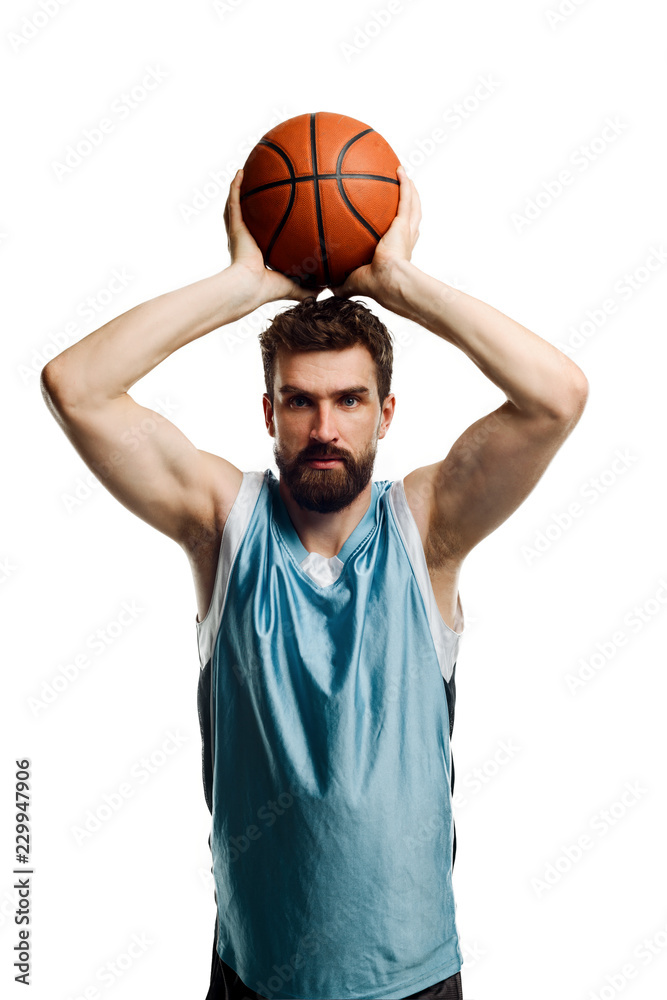 Set shot of basketball player Set shot of basketball player