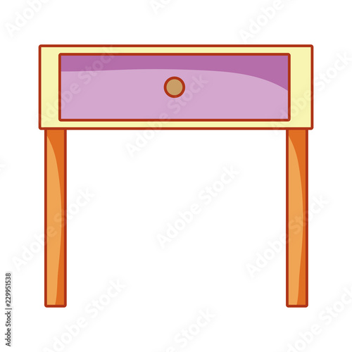 night stand table cartoon