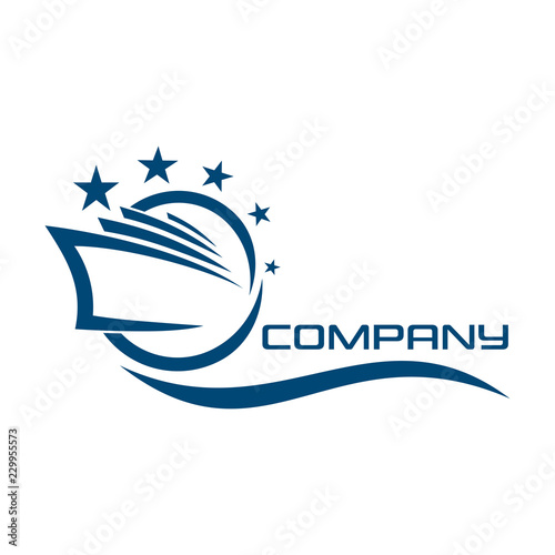 Cruise liner logo