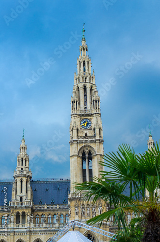 City Hall of Vienna Rathaus, Austria