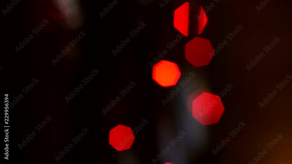 Blinking hexagon lights for VJ
