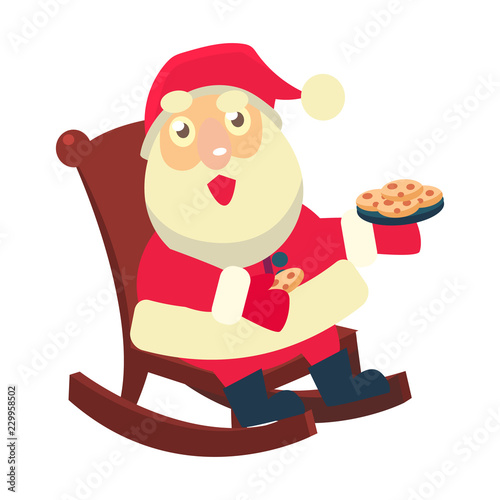 Vector Illustration of Santa Claus