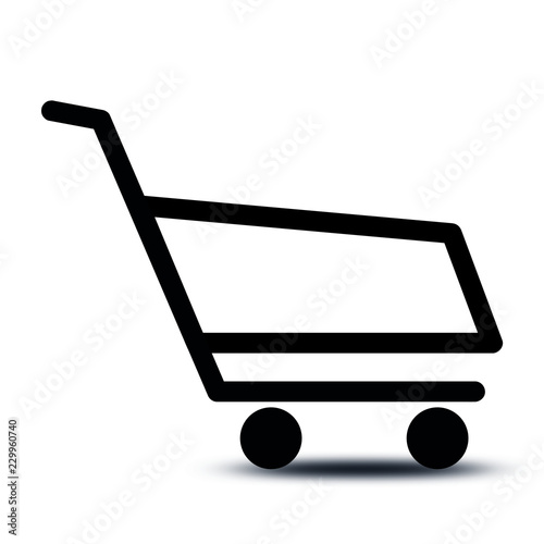 Einkaufswagen Symbol 