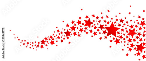 Red stars border