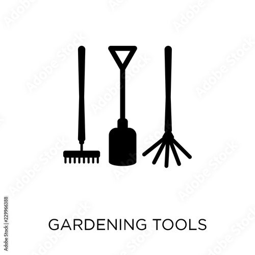 Gardening tools icon. Gardening tools symbol design from Agriculture, Farming and Gardening collection.