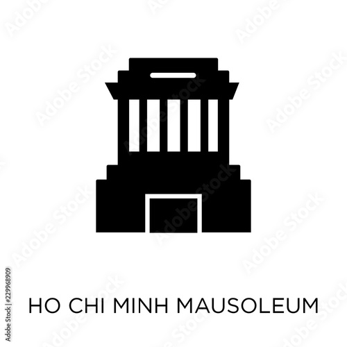 Ho chi minh mausoleum icon. Ho chi minh mausoleum symbol design from Architecture collection.