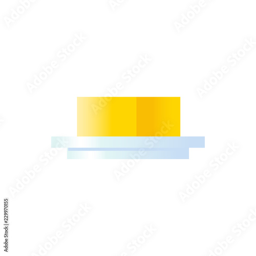 butter vector icon