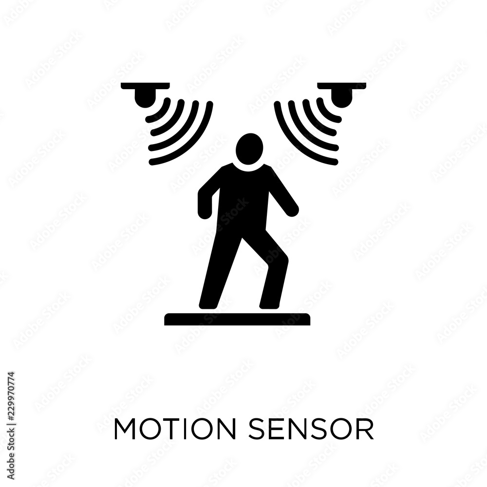 Motion sensor icon. Motion sensor symbol design from Future technology  collection. Simple element vector illustration. Can be used in web and  mobile. Stock Vector | Adobe Stock
