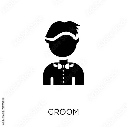 Groom icon. Groom symbol design from Wedding and love collection.