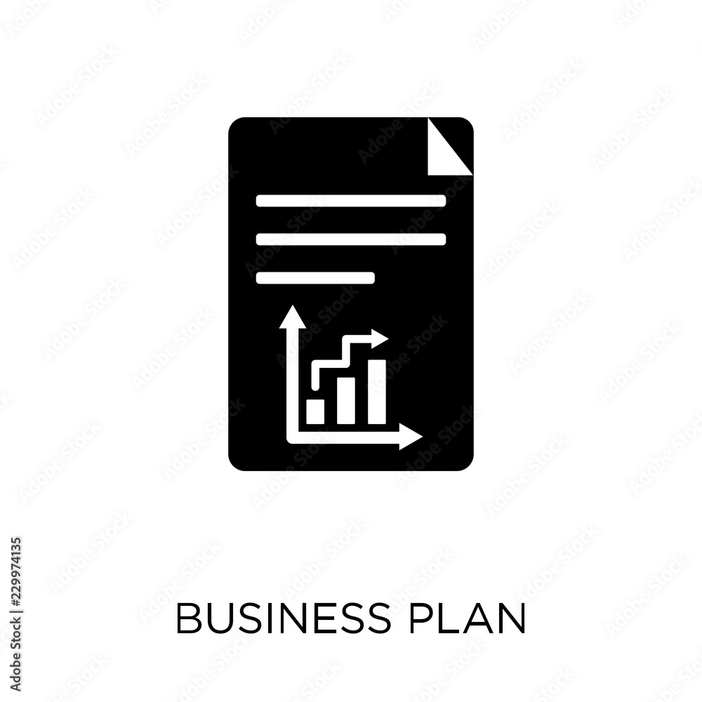 Business plan icon. Business plan symbol design from Business collection. Business plan icon. Business plan symbol design from Business collection.