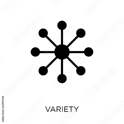 Fotografie, Tablou Variety icon. Variety symbol design from Analytics collection.