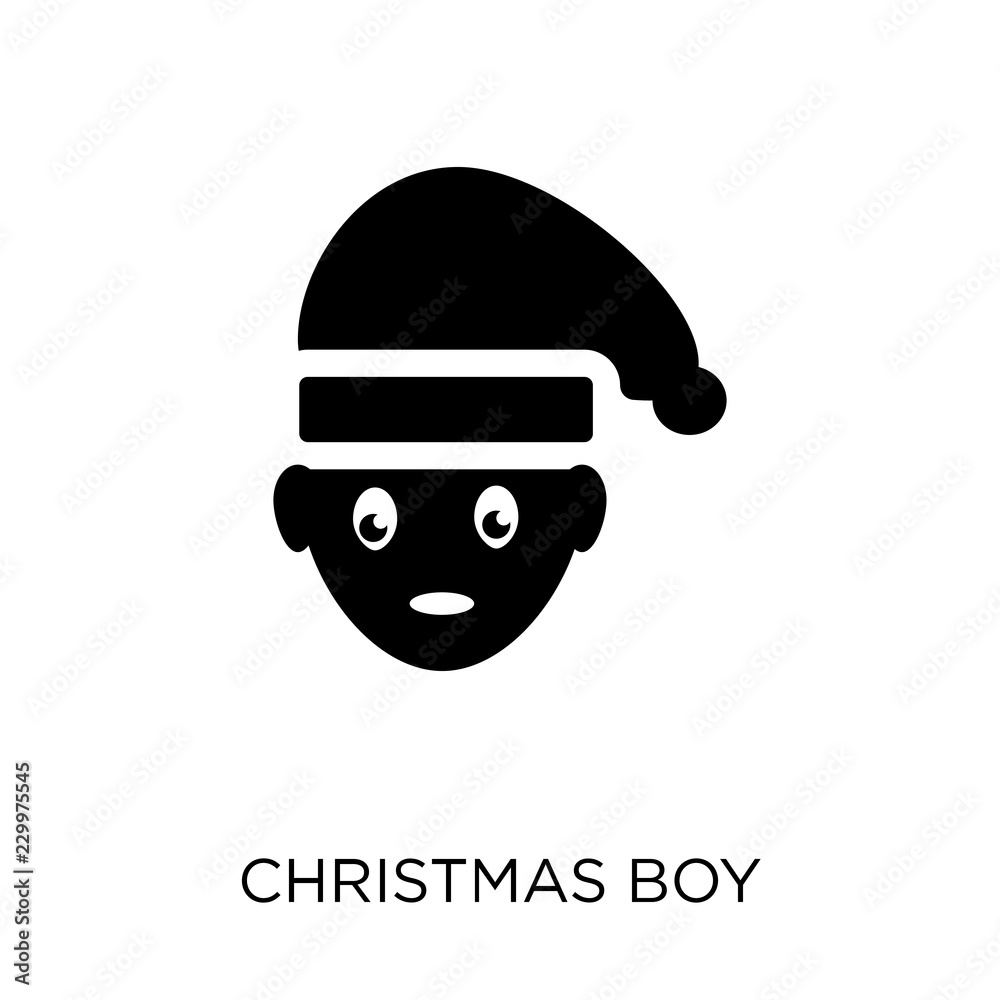 Christmas Boy icon. Christmas Boy symbol design from Christmas collection. Christmas Boy icon. Christmas Boy symbol design from Christmas collection.