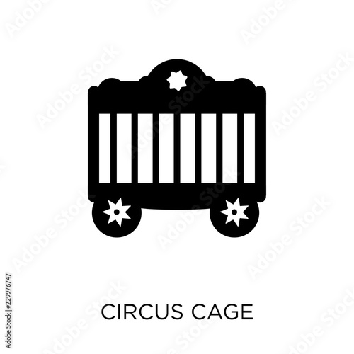Circus Cage icon. Circus Cage symbol design from Circus collection.