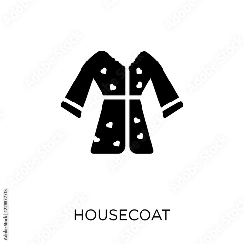 Housecoat icon. Housecoat symbol design from Clothes collection.