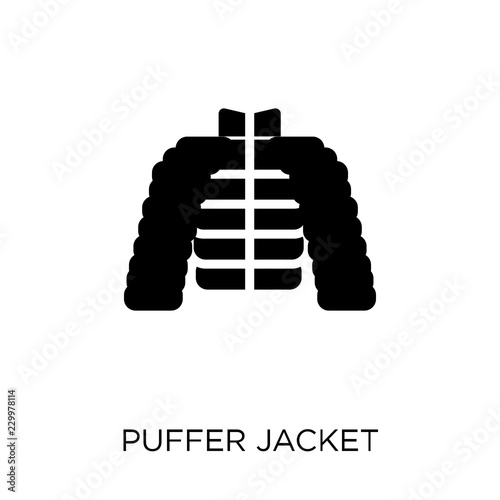 puffer jacket icon. puffer jacket symbol design from Clothes collection.