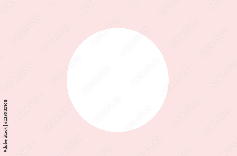 Vector of a minimalist background with a circle in the center Vector of a minimalist background with a circle in the center