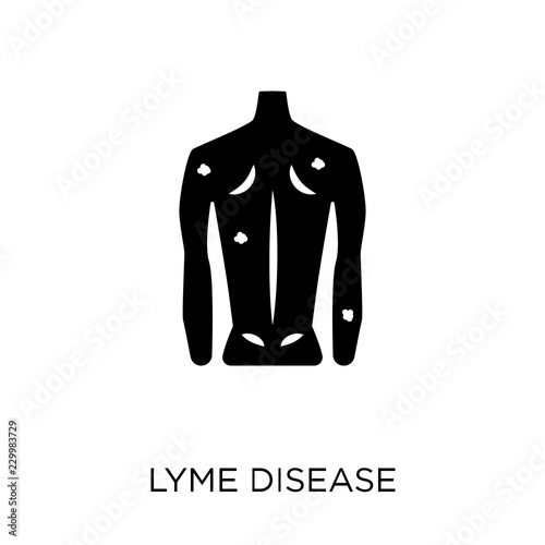 Lyme disease icon. Lyme disease symbol design from Diseases collection.