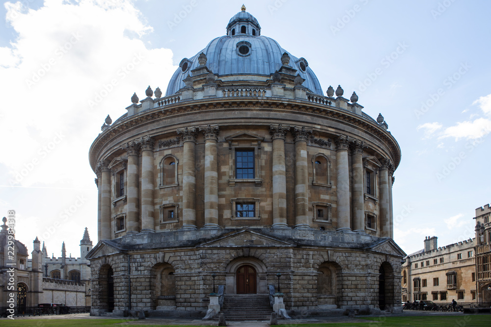 Architecture of the Radcliffe Camera in Oxford