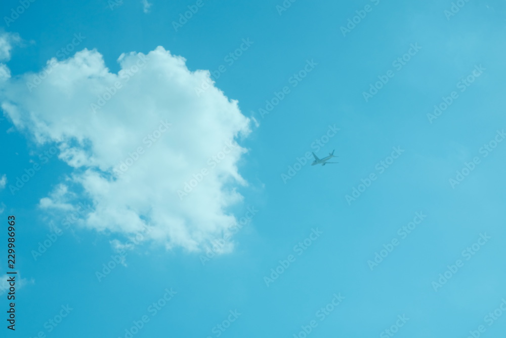 飛行機と雲 飛行機と雲
