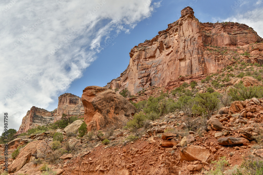 view of canyon in the american southwest