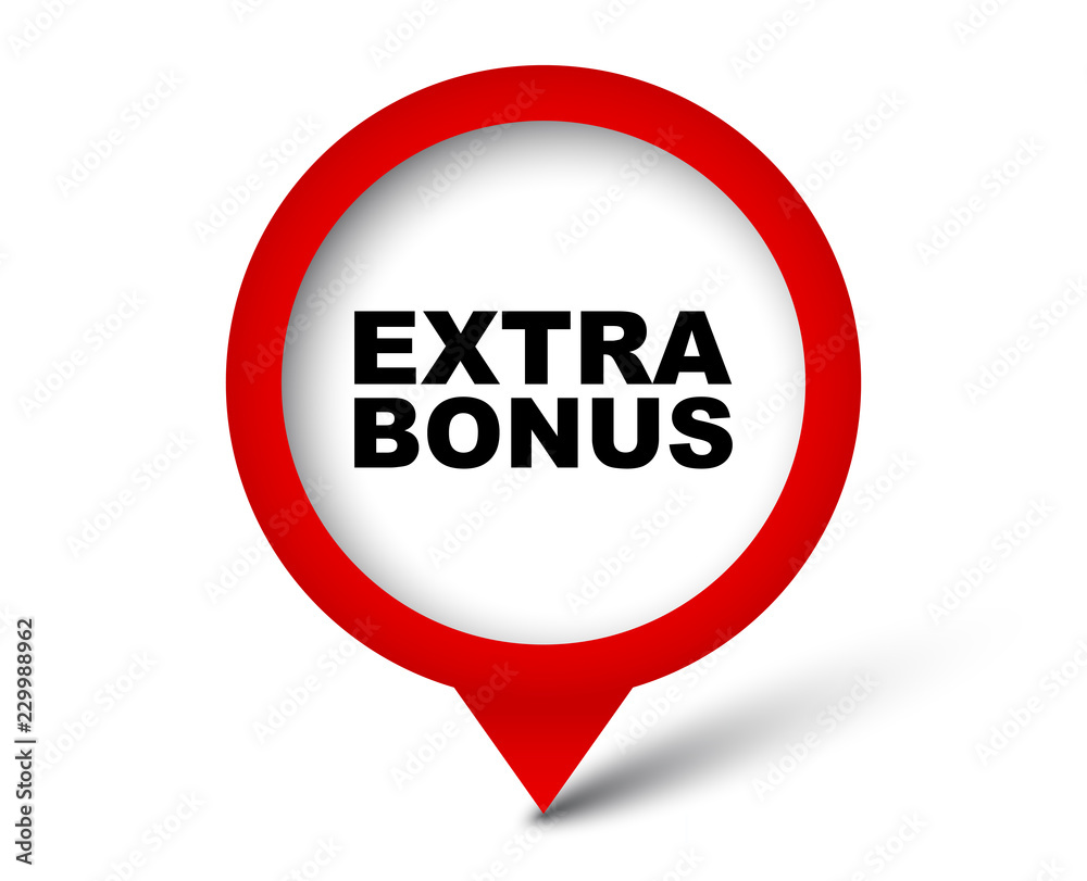 red vector banner extra bonus red vector banner extra bonus