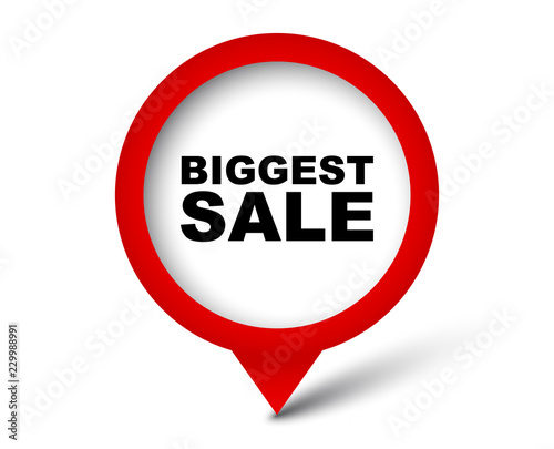 Free Download red vector banner biggest sale - GFXLoad
