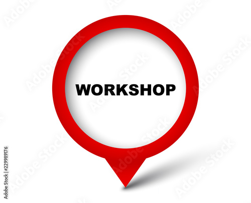 Free Download red vector banner workshop - GFXLoad