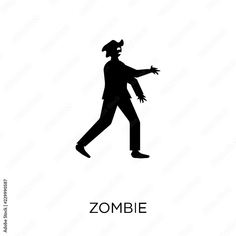 Zombie icon. Zombie symbol design from Fairy tale collection. Zombie icon. Zombie symbol design from Fairy tale collection.