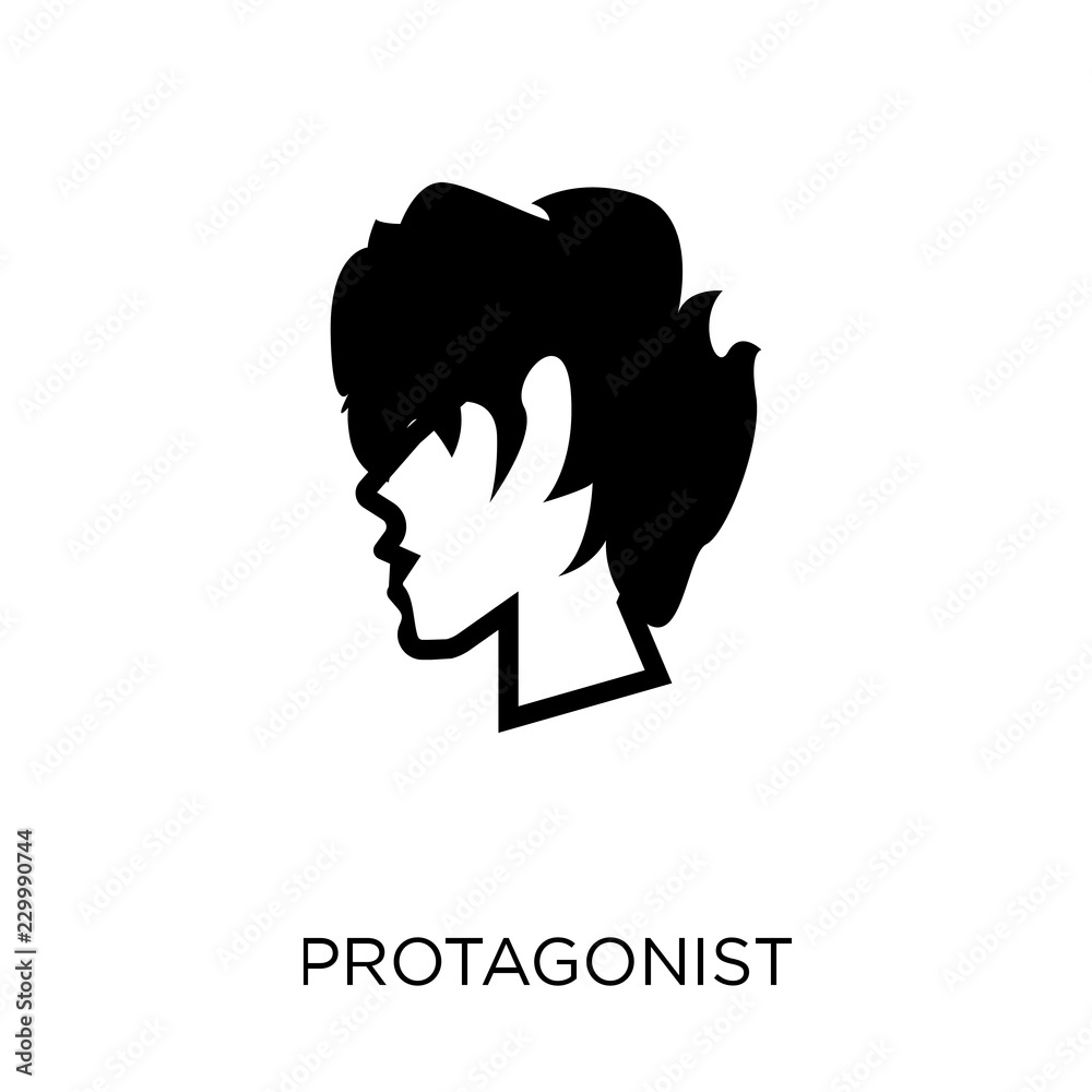 protagonist icon. protagonist symbol design from Fairy tale collection.
