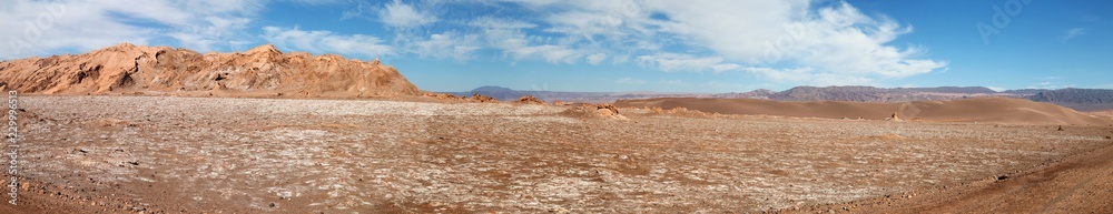 Fototapeta premium Valle de La Luna