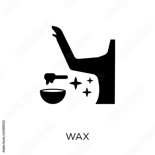 Wax icon. Wax symbol design from Hygiene collection.