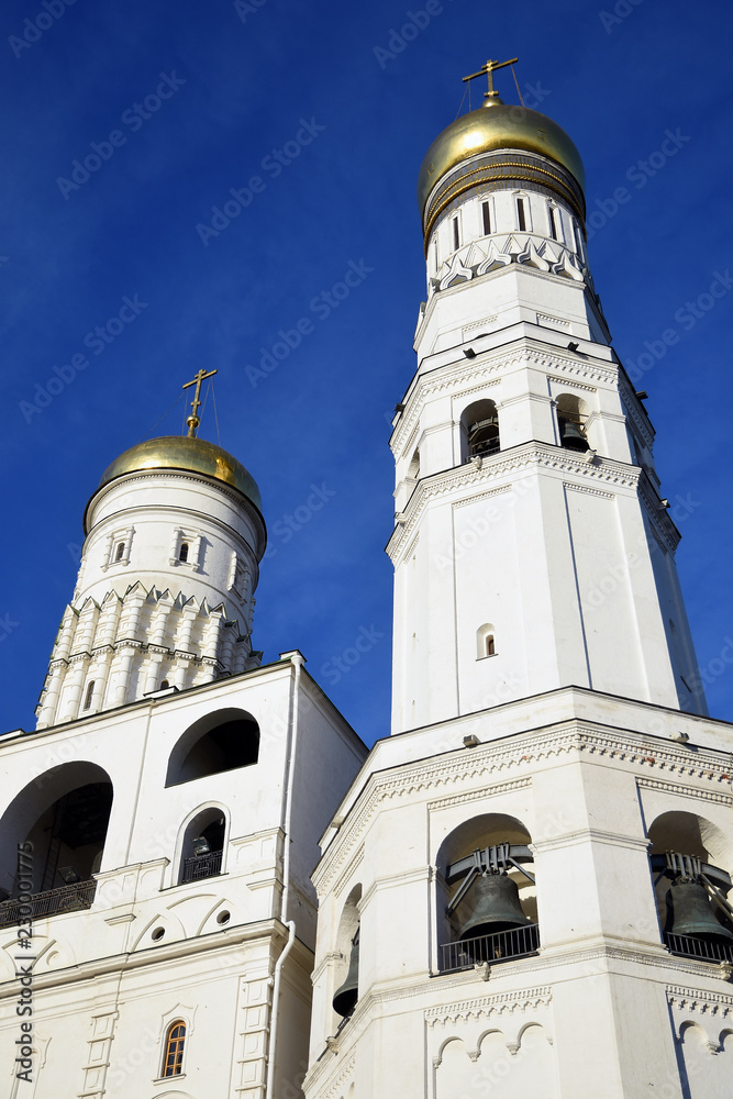 Ivan Great bell tower of Moscow Kremlin.