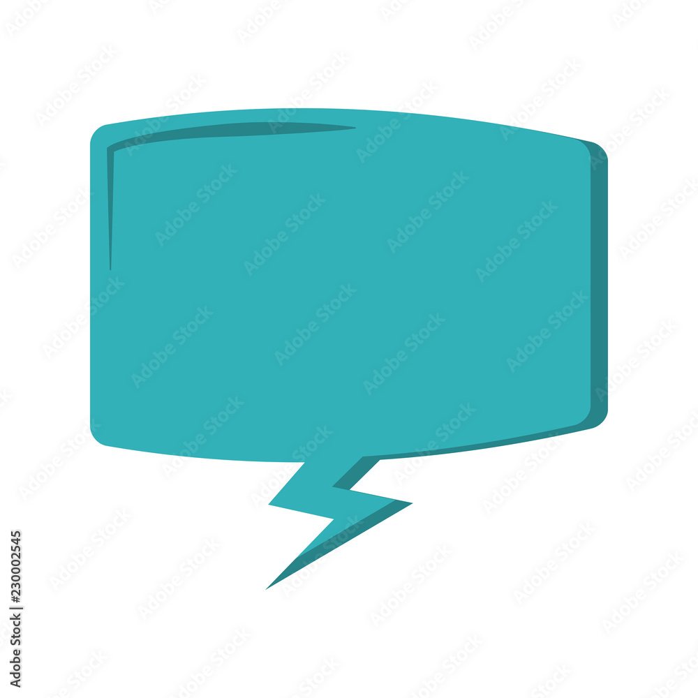 Speech bubble isolated Speech bubble isolated