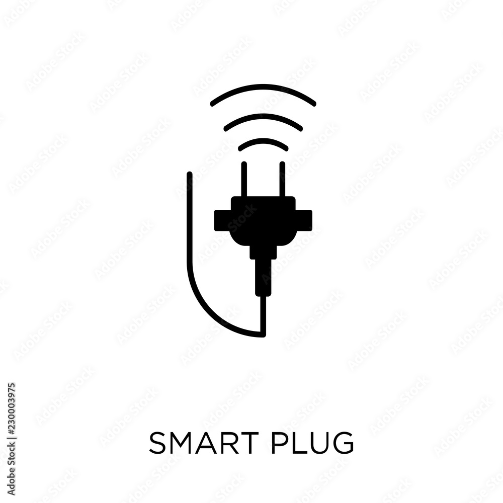 smart Plug icon. smart Plug symbol design from Smarthome collection.