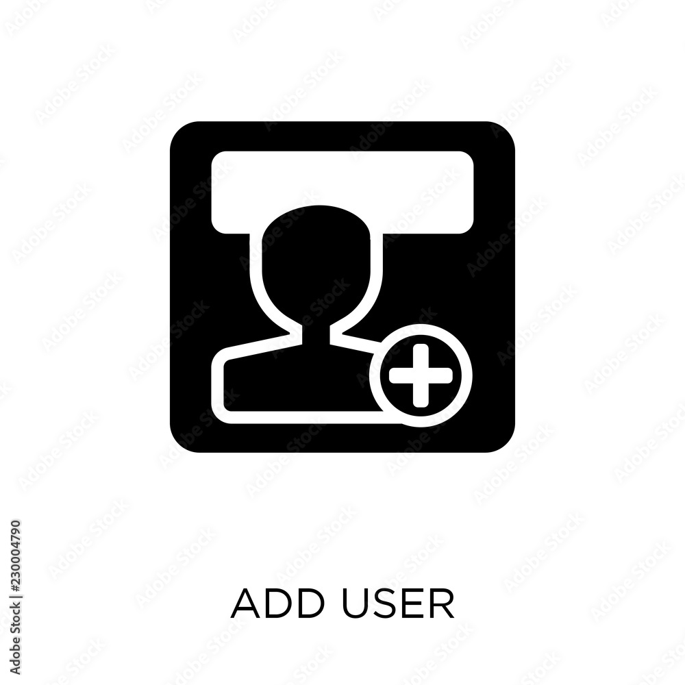 Add user icon. Add user symbol design from Web navigation collection. Add user icon. Add user symbol design from Web navigation collection.