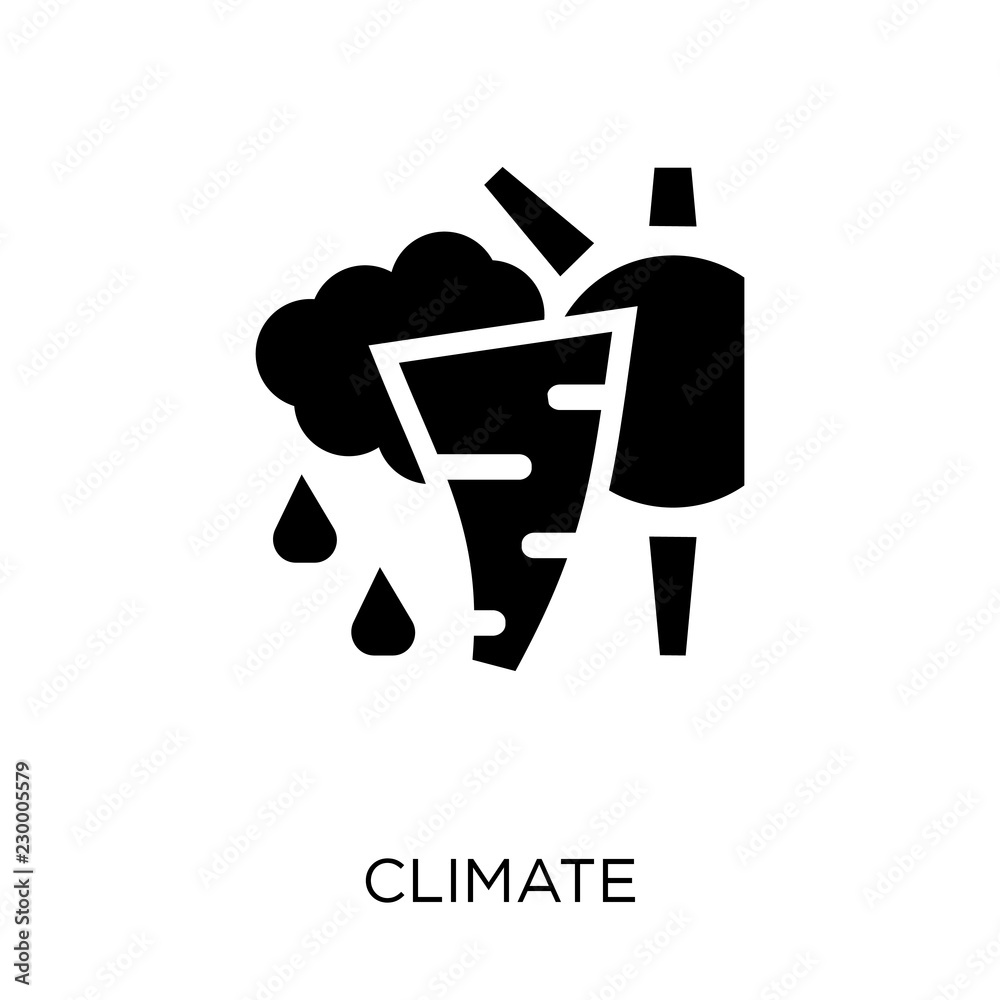 Climate icon. Climate symbol design from Weather collection.