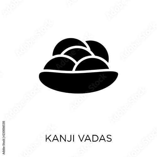 Kanji vadas icon. Kanji vadas symbol design from India collection.