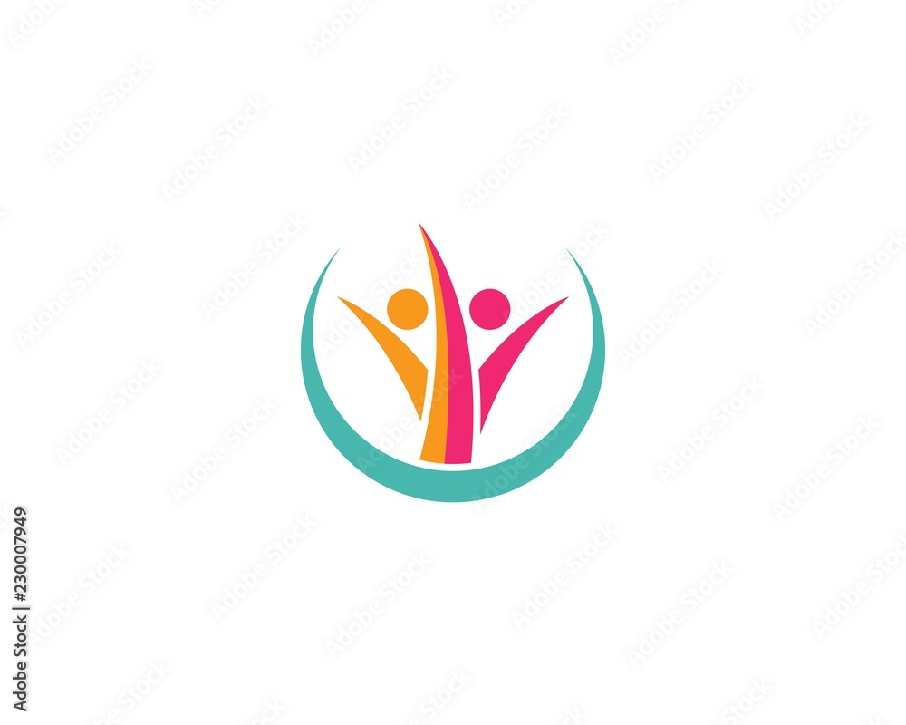 Fototapeta premium Community, network and social icon