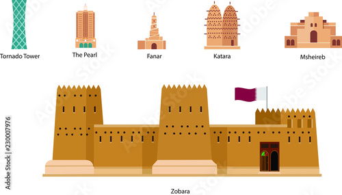 Doha Qatar Famous Landmark