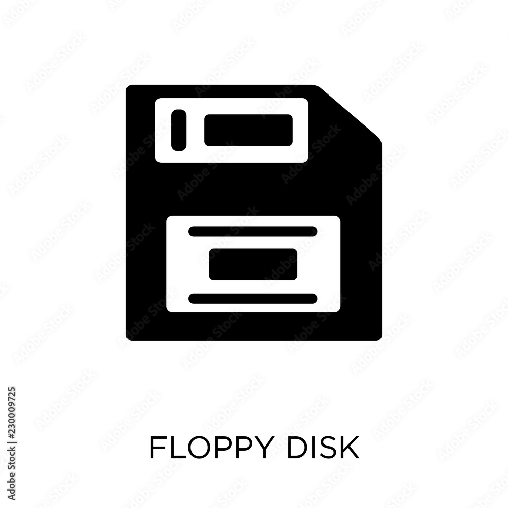 Floppy disk icon. Floppy disk symbol design from Programming collection. Floppy disk icon. Floppy disk symbol design from Programming collection.