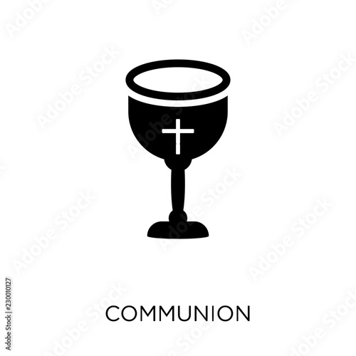 Communion icon. Communion symbol design from Religion collection.