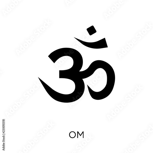 Om icon. Om symbol design from Religion collection.