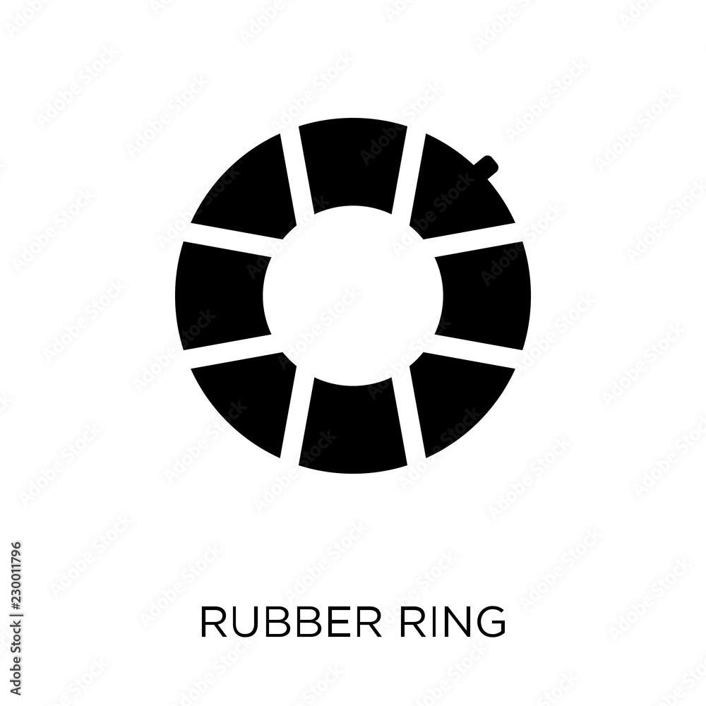 Rubber ring icon. Rubber ring symbol design from Summer collection. Rubber ring icon. Rubber ring symbol design from Summer collection.
