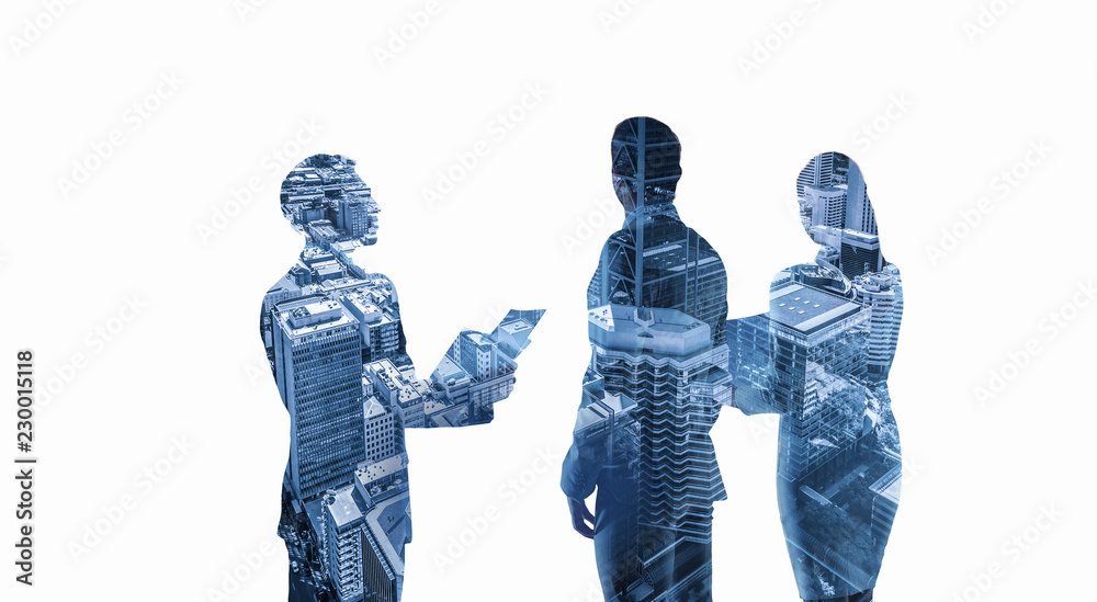 Fototapeta premium In rythm of modern business