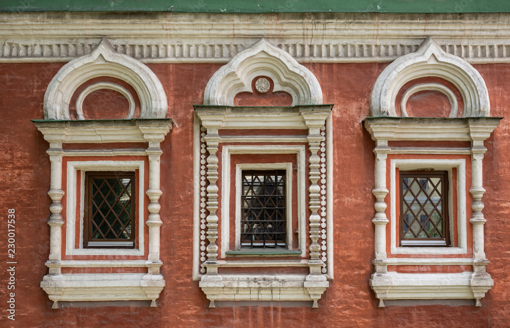 Old windows of the monastery