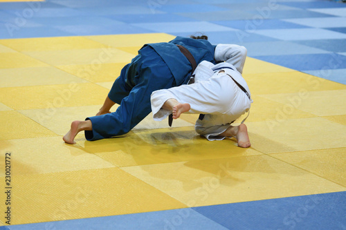 Girls compete in Judo © 0608195706081957