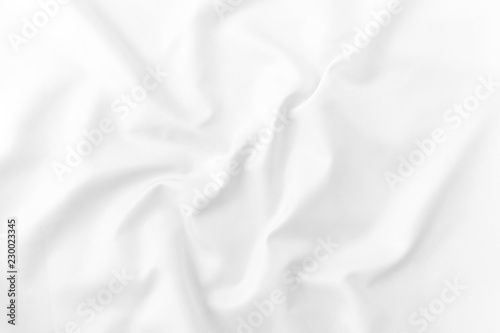 White fabric texture. For the pattern in advertising design or as a background image.